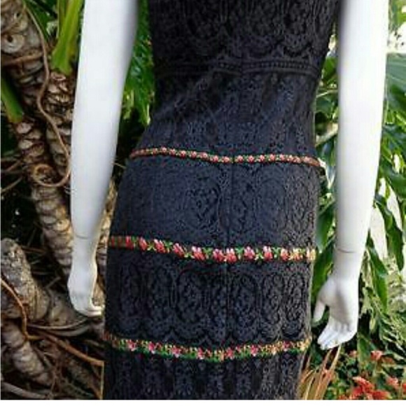 Nanette Lepore Black Lace Dress - Picture 4 of 9